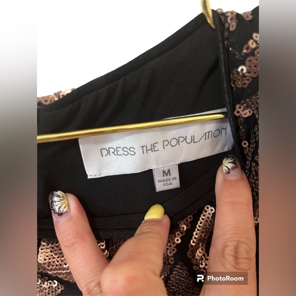 Dress The Population Sequin Dress GUC - Picture 5 of 9